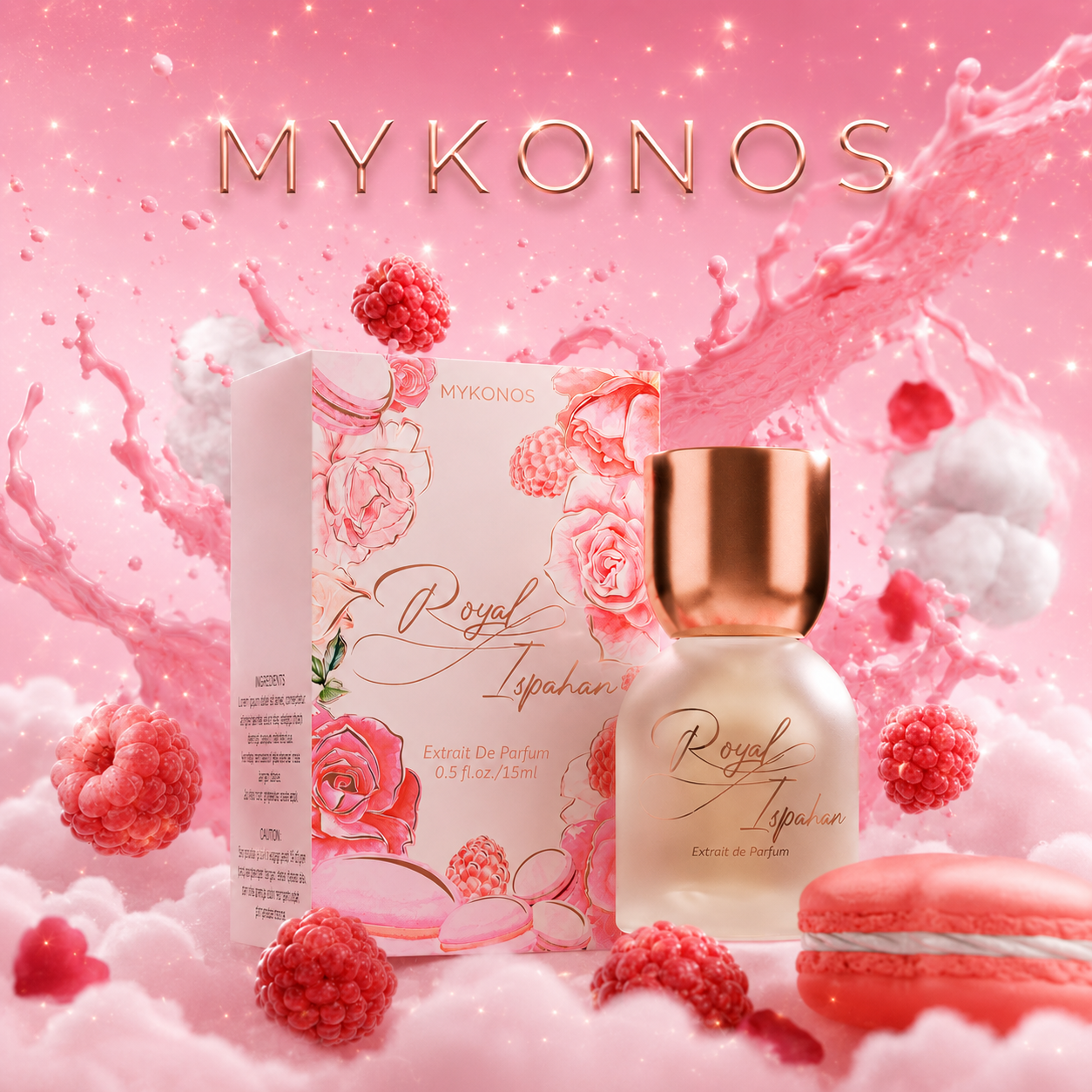 Mykonos - Royal Ispahan Extrait de Parfum 15ml, 50ml, & 100ml image 4