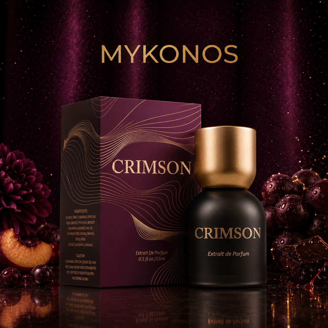 Mykonos - Crimson Extrait de Parfum 15ml & 100ml image 4