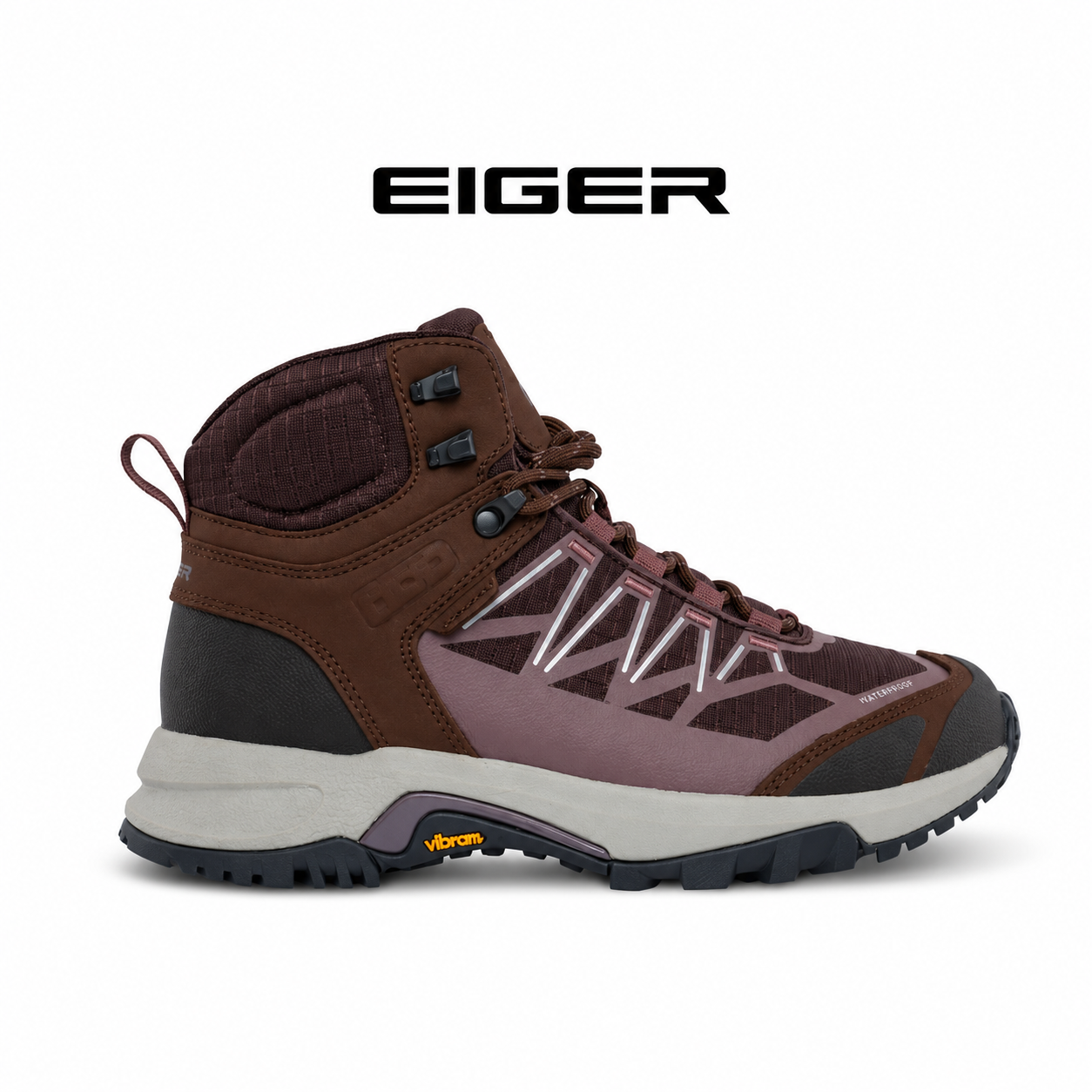 EIGER WOMEN'S LORA LIMITED MID-CUT SHOES | BURGUNDY