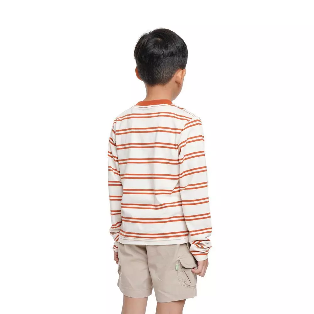 EIGER JR MOORLAND STRIPE LS TEES image 5